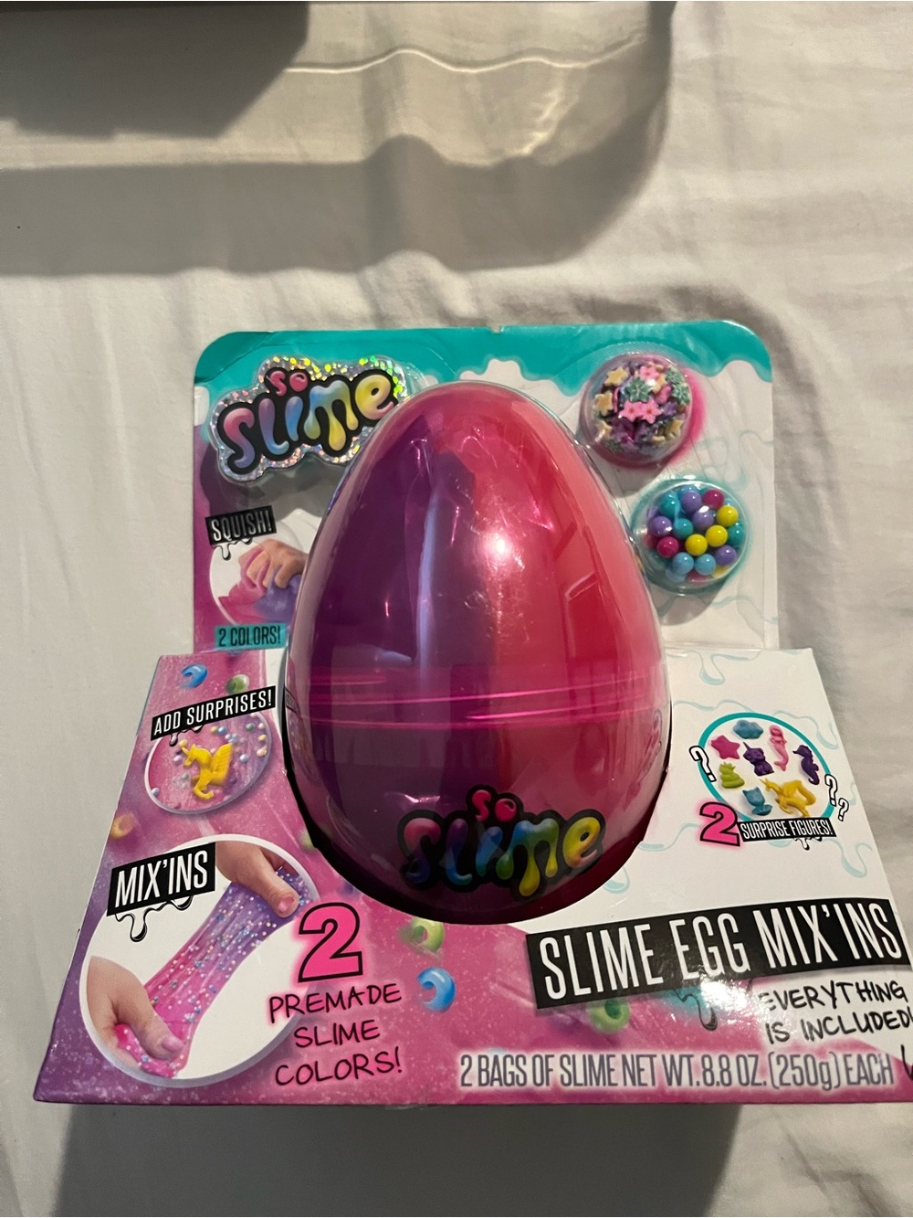 Pink & Purple Slime Egg Mix'Ins
